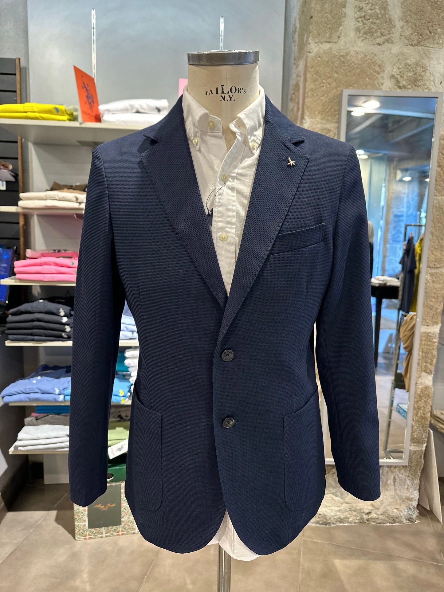 Giacca ATPCO armaturata blu