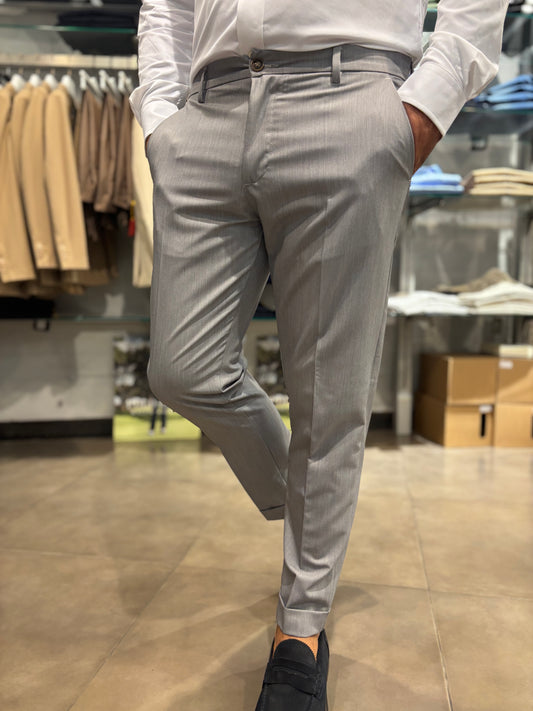 Pantalone Tasmania grigio perla