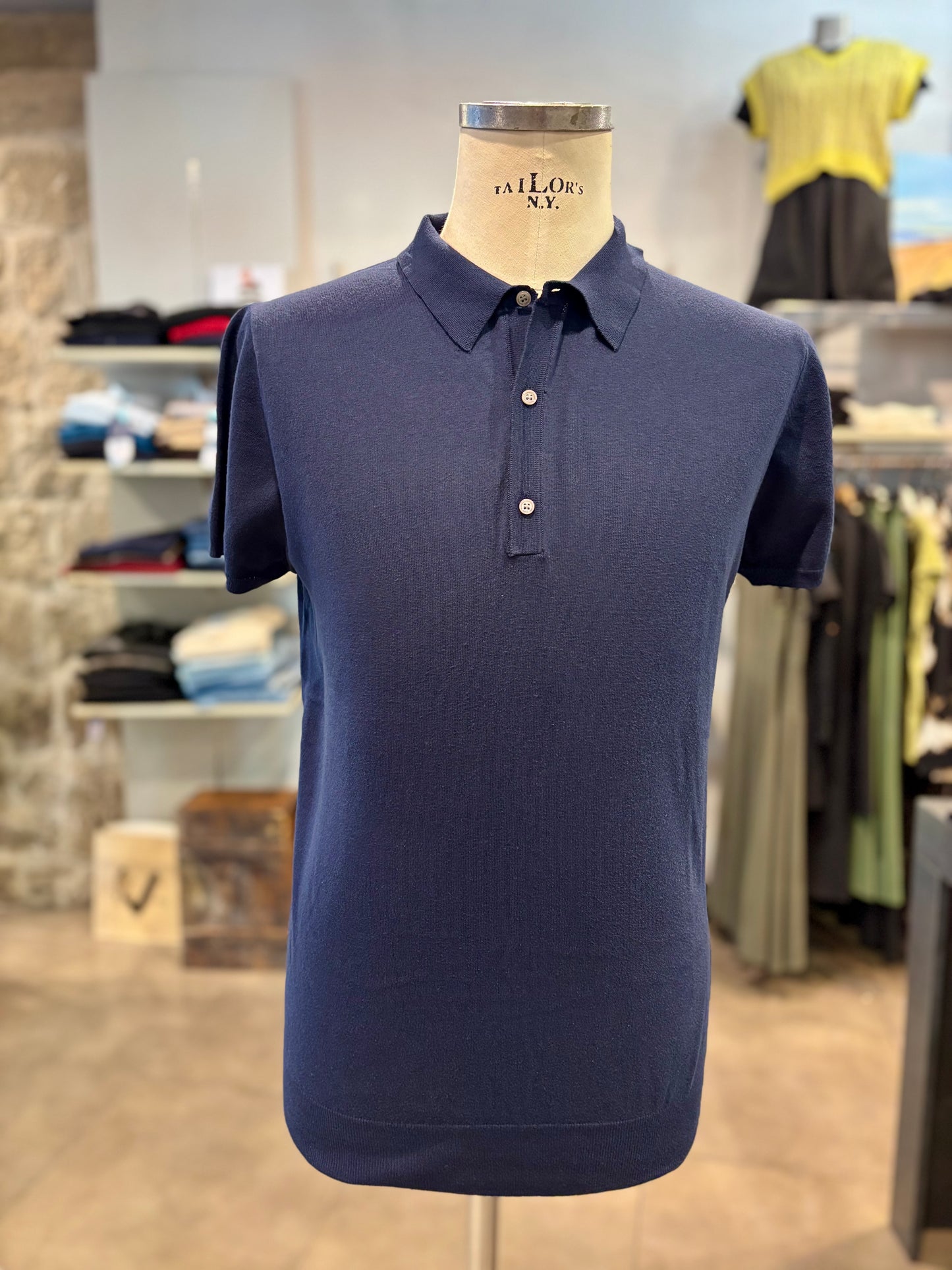 Polo in maglia VeLo Blu