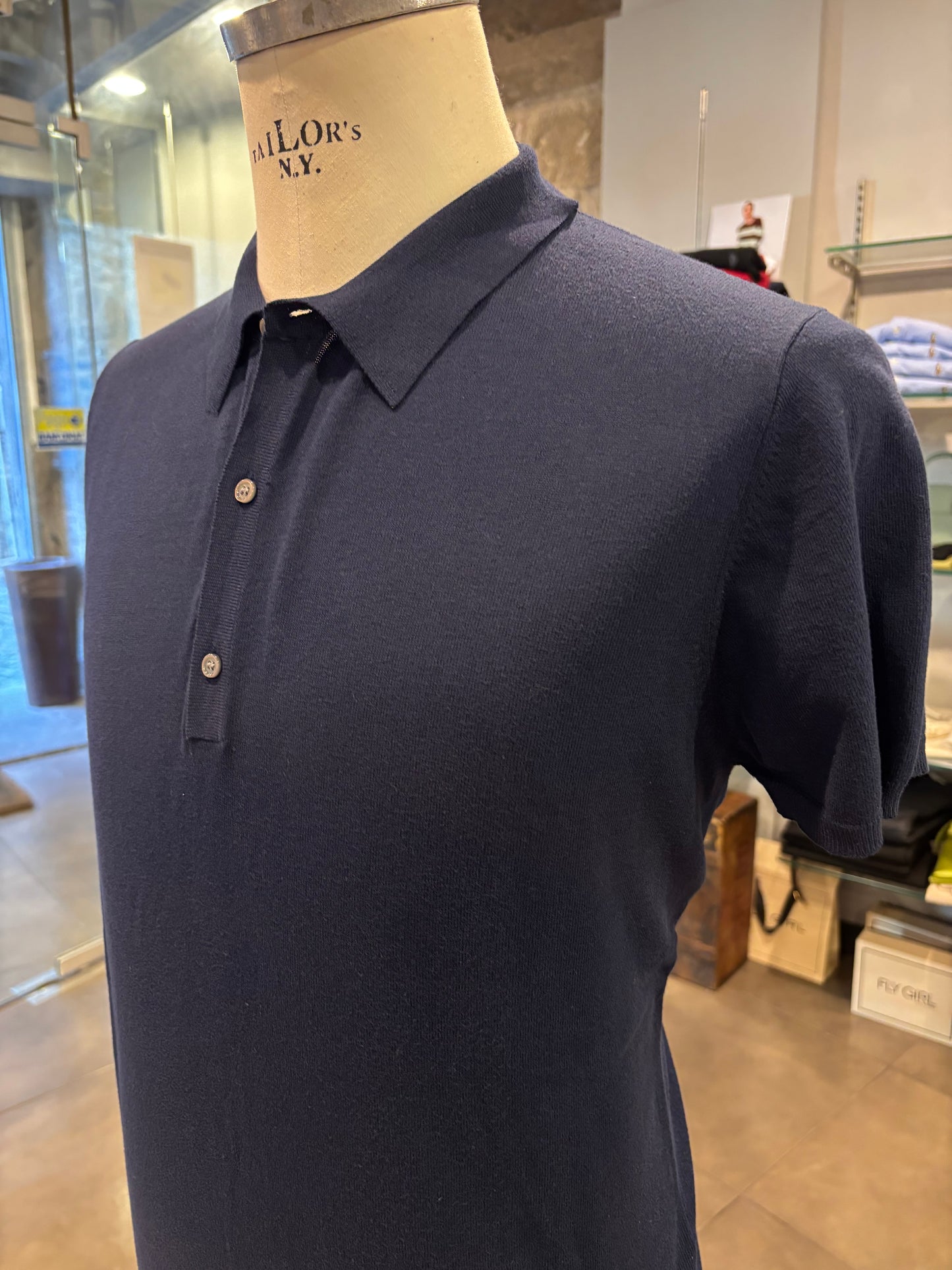 Polo in maglia VeLo Blu
