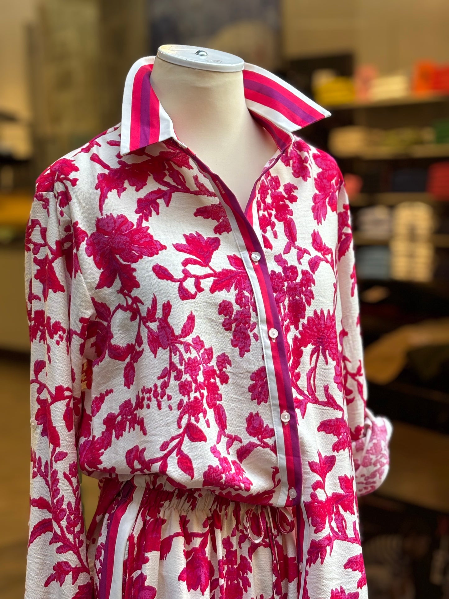 Camicia millenium floreale