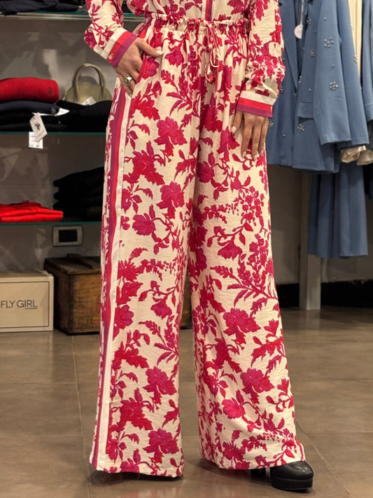 Pantalone millenium floreale