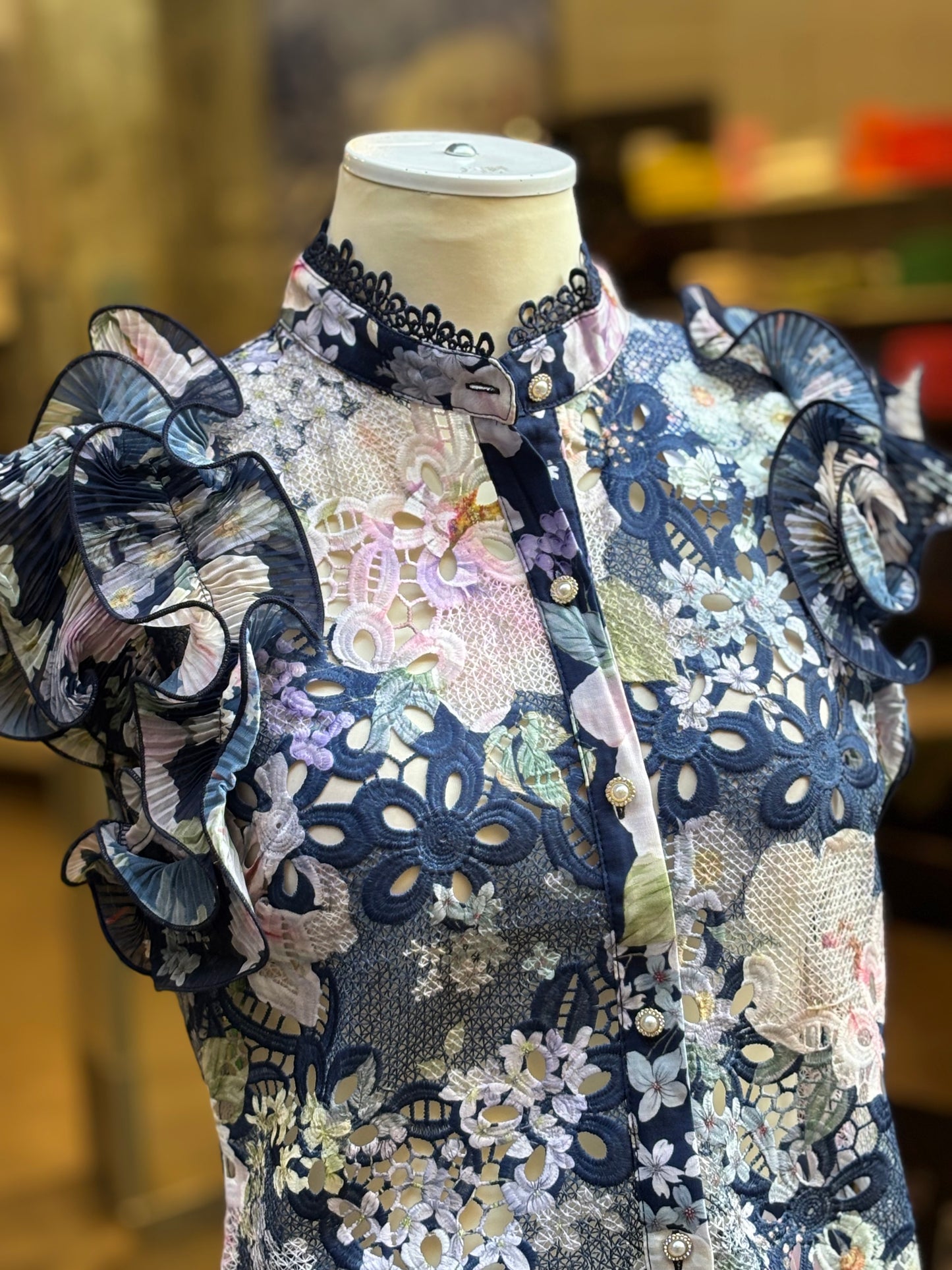 Camicia in pizzo